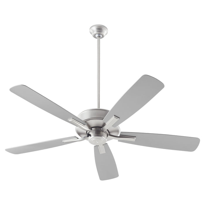 Quorum 1452-65 52"Patio Fan, Satin Nickel