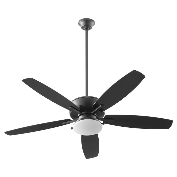 Quorum 17052-159 52"Patio Fan, Matte Black