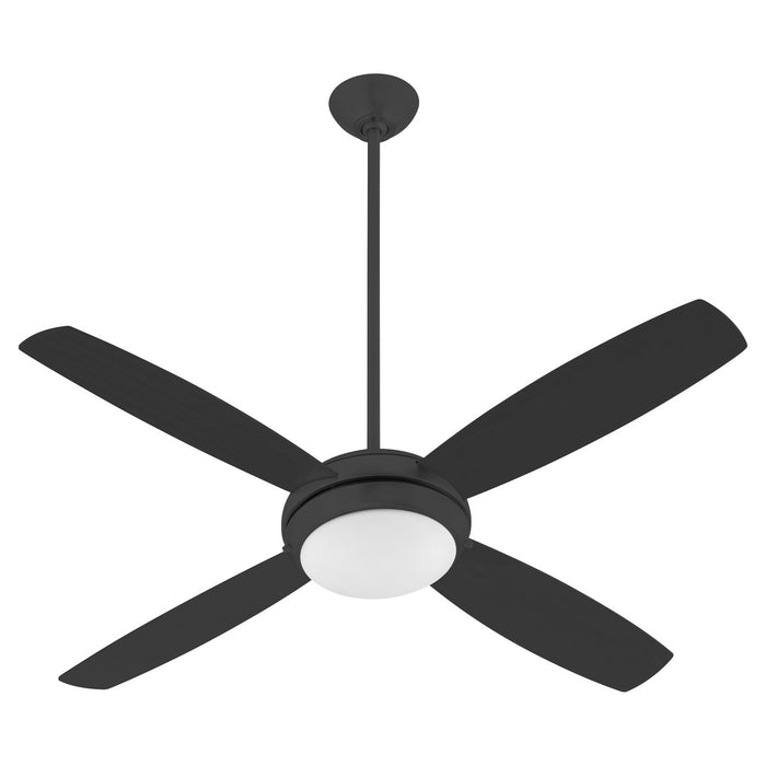 Quorum 20524-59 52" Ceiling Fan, Matte Black