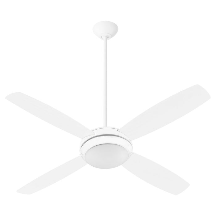 Quorum 20524-8 52" Ceiling Fan, Studio White
