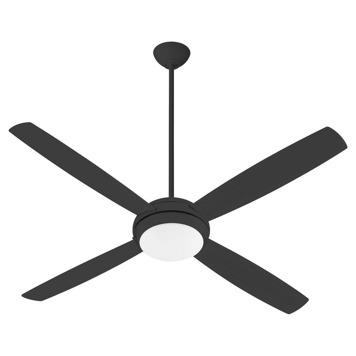 Quorum 20604-59 60" Ceiling Fan, Matte Black