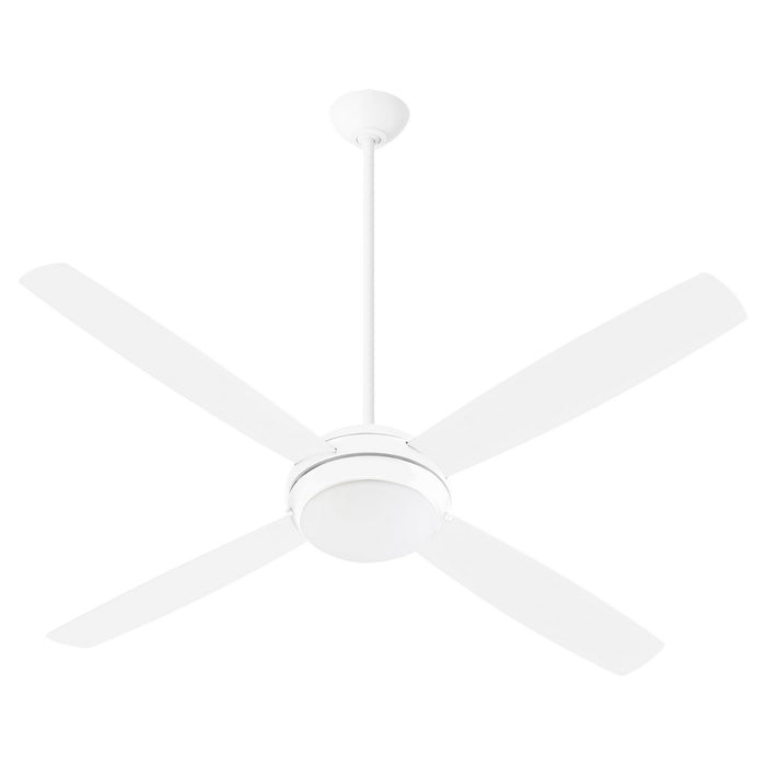 Quorum 20604-8 60" Ceiling Fan, Studio White