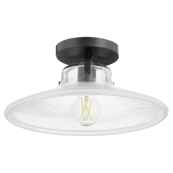 Quorum 2820-13-59 One Light Dual Mount, Matte Black