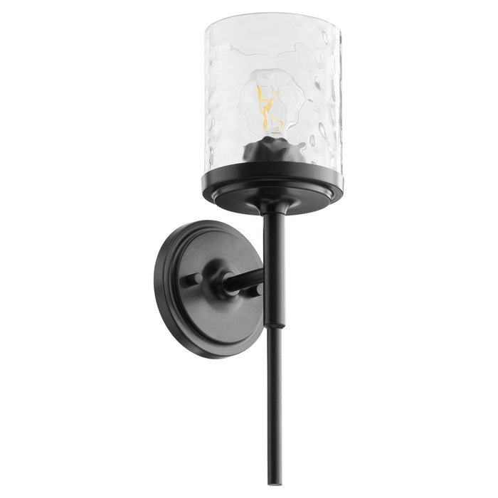Quorum 517-1-59 One Light Wall Mount, Matte Black