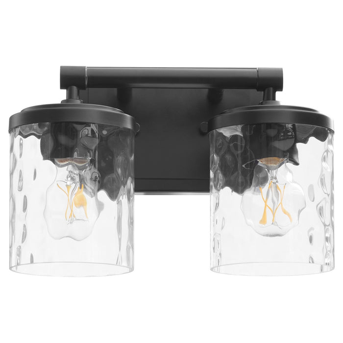Quorum 517-2-59 Two Light Vanity, Matte Black