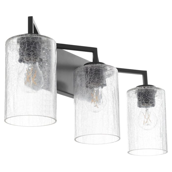 Quorum 5174-3-59 Three Light Vanity, Matte Black