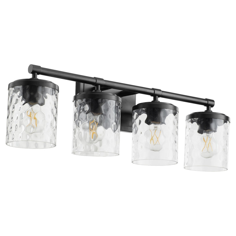 Quorum 517-4-59 Four Light Vanity, Matte Black