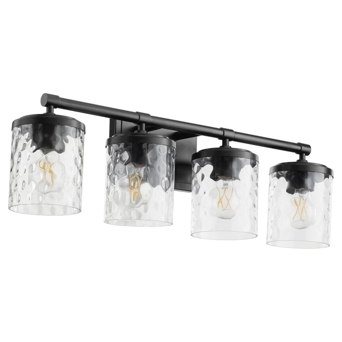 Quorum 517-4-59 Four Light Vanity, Matte Black