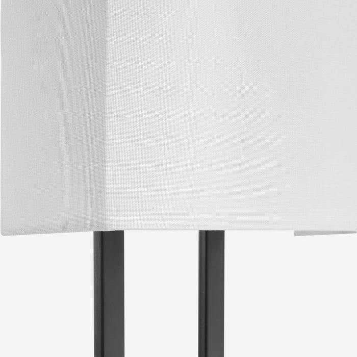 Quorum 5478-2-59 Two Light Wall Sconce, Matte Black