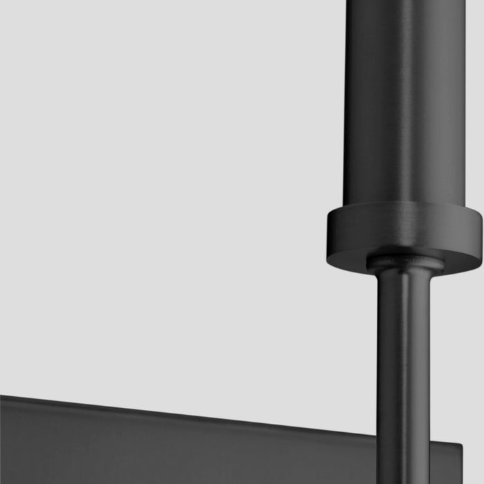 Quorum 557-1-59 One Light Wall Mount, Matte Black