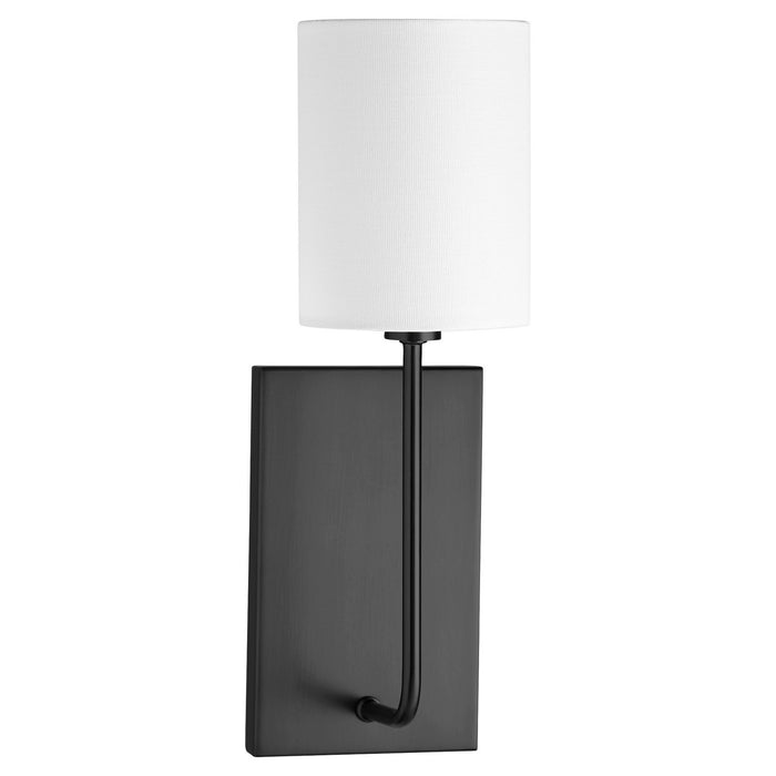 Quorum 557-1-59 One Light Wall Mount, Matte Black