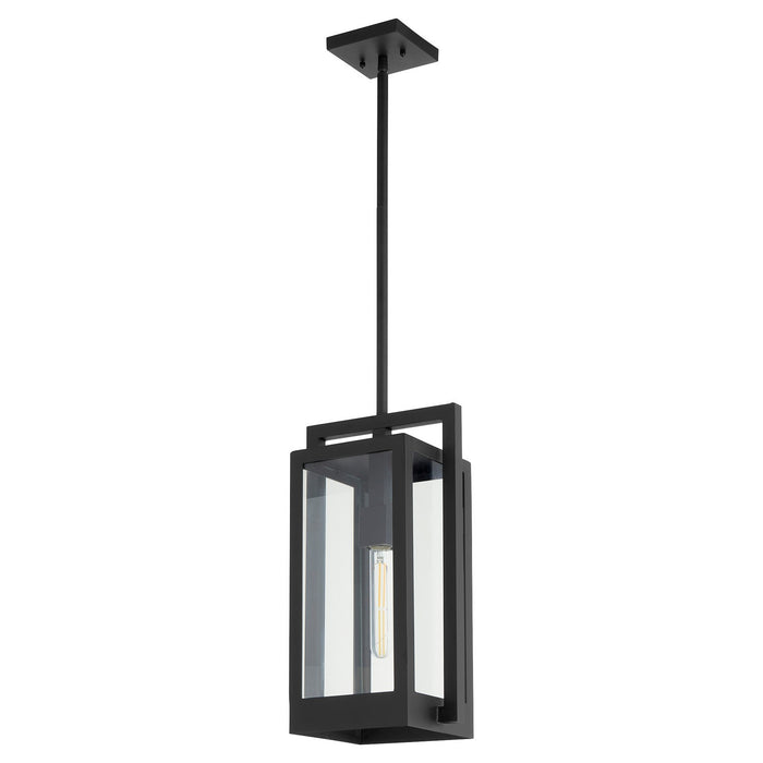 Quorum 737-18-69 One Light Pendant, Textured Black