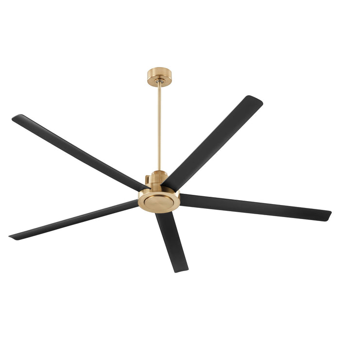 Quorum 80805-8059 80" Ceiling Fan, Aged Brass