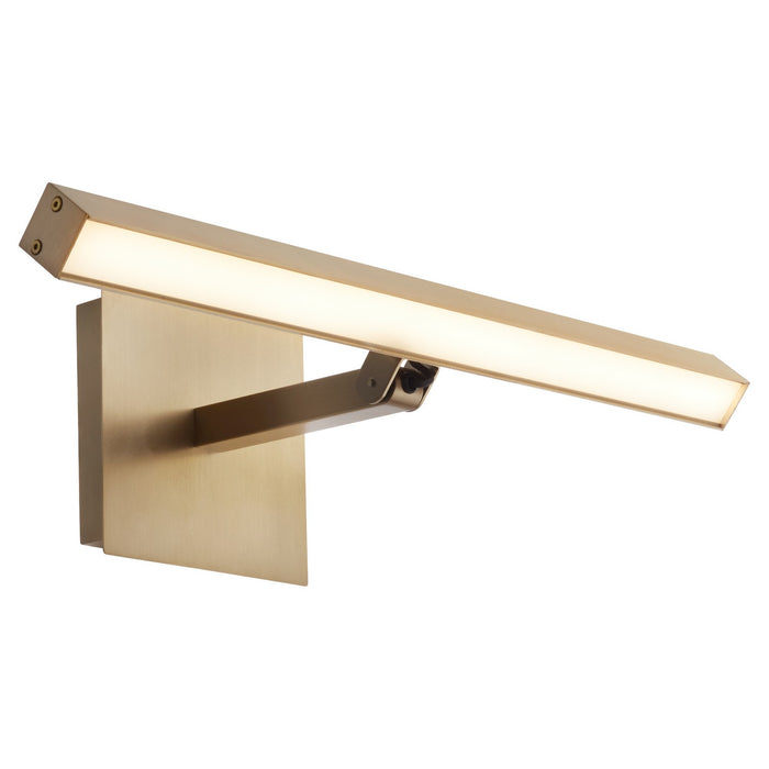 Quorum 940-18-80 LED Picture, Aged Brass
