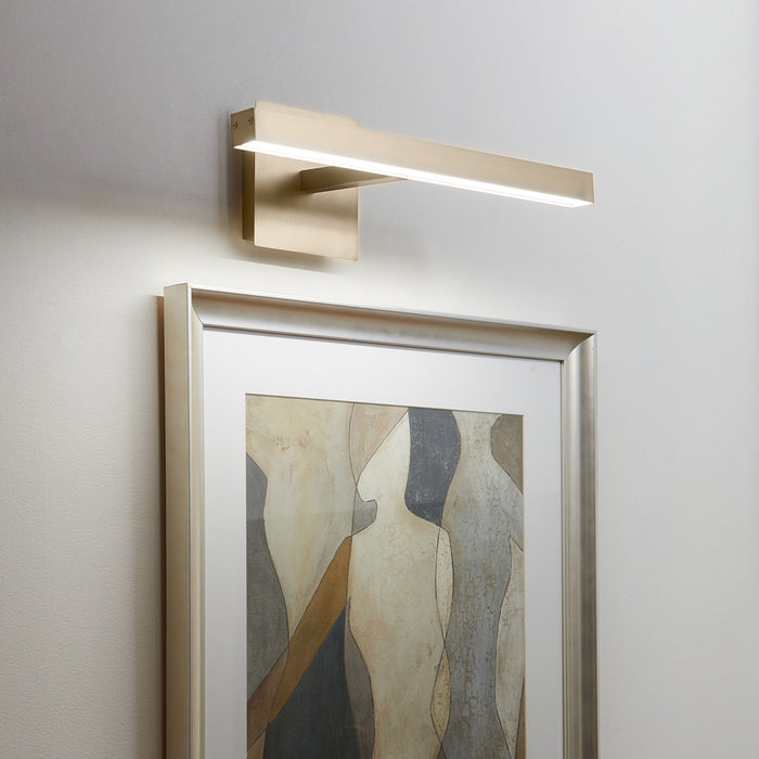 Quorum 940-18-80 LED Picture, Aged Brass