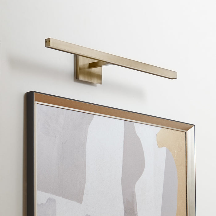 Quorum 940-30-80 LED Picture, Aged Brass