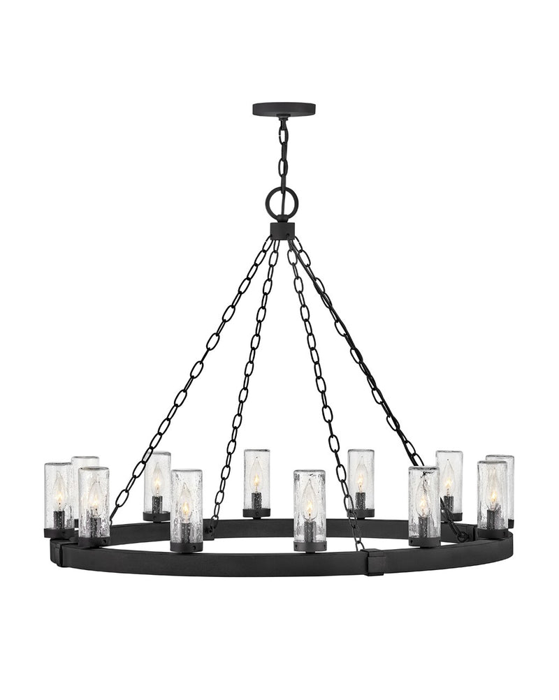 Hinkley 29207BK LED Hanging Lantern, Black