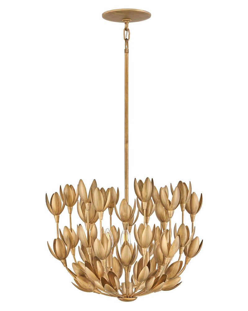 Hinkley 30011BNG LED Pendant, Burnished Gold