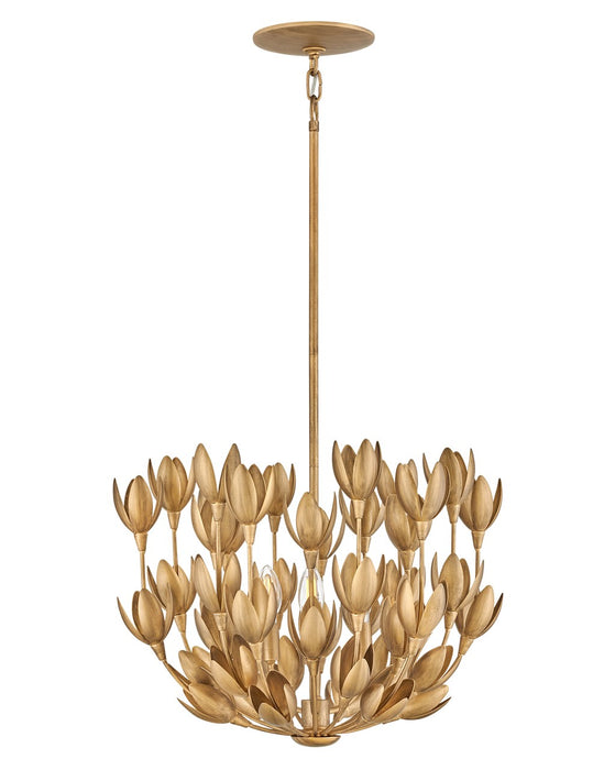 Hinkley 30011BNG LED Pendant, Burnished Gold