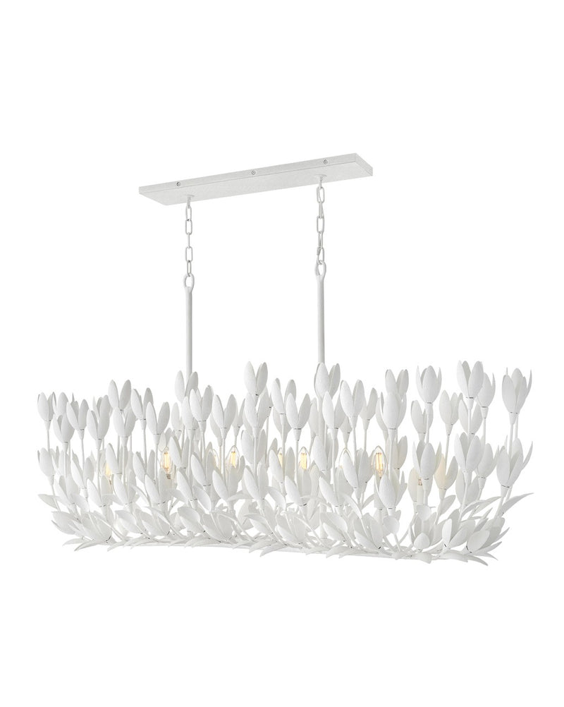 Hinkley 30015TXP LED Linear Pendant, Textured Plaster
