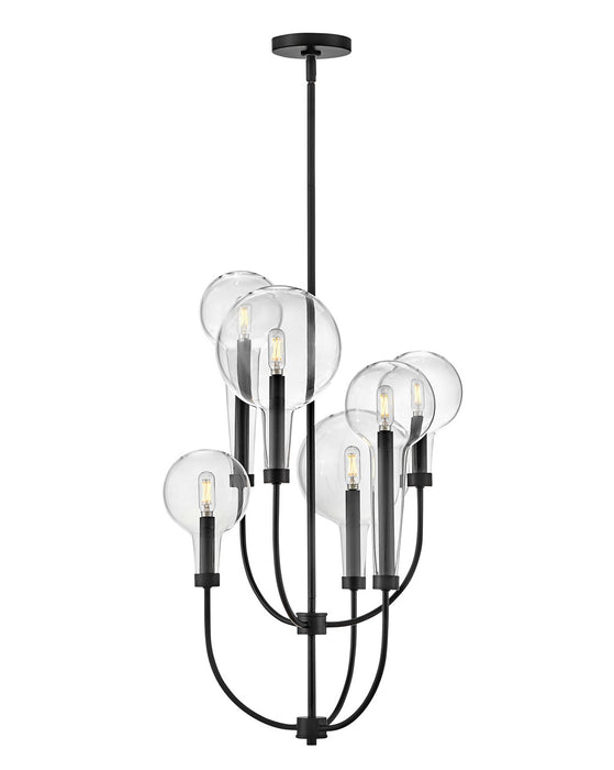 Hinkley 30525BK LED Pendant, Black