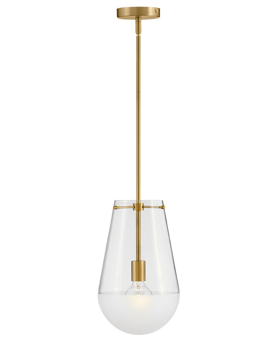 Hinkley 32087LCB LED Pendant, Lacquered Brass