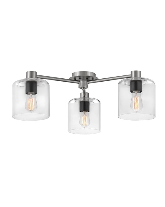 Hinkley 4514BN LED Semi-Flush Mount, Brushed Nickel