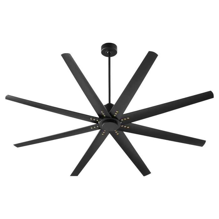 Oxygen 3-108-1515 72" Ceiling Fan, Black W/ Black Blades