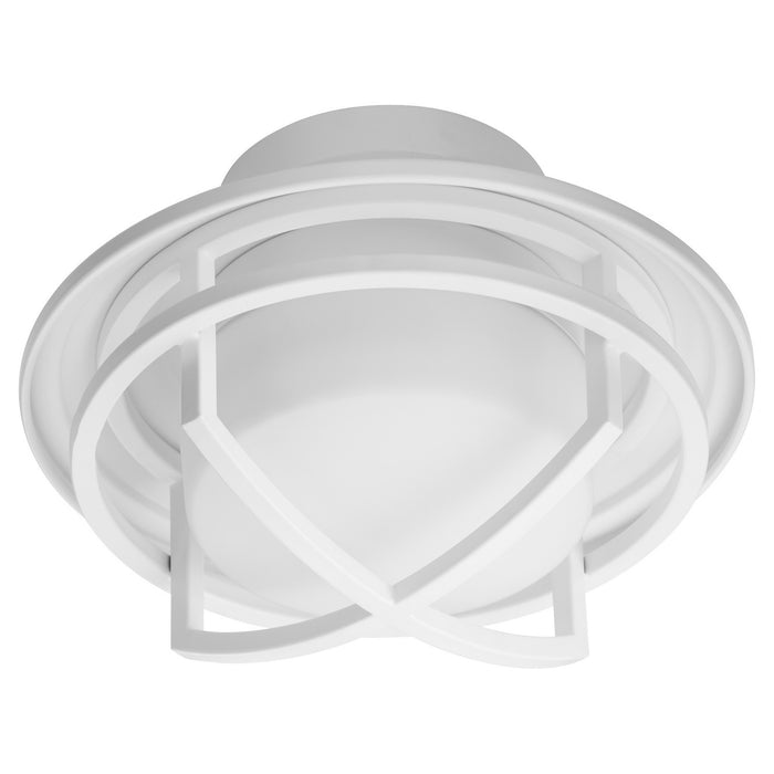 Oxygen 3-1084-6 LED Fan Light Kit, White