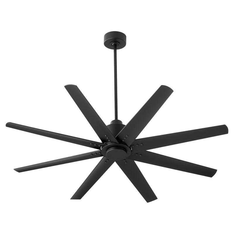 Quorum 3-112-1515 56"Ceiling Fan, Black