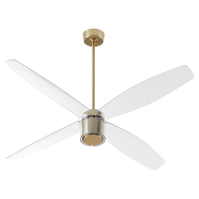 Oxygen 3-116-40 60" Ceiling Fan, Aged Brass