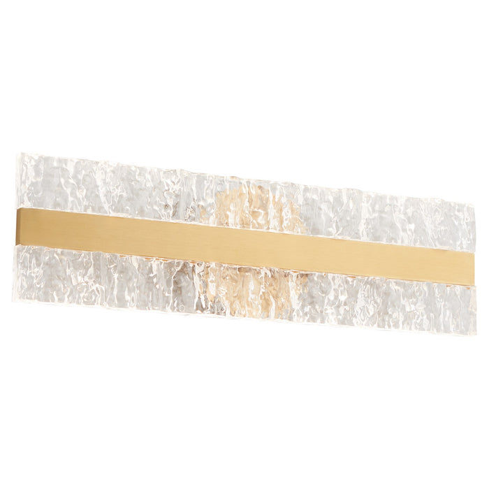Oxygen 3-420-40 LED Wall Sconce, Aged Brass