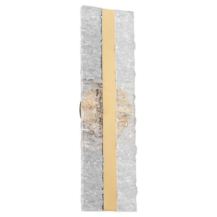 Oxygen 3-420-40 LED Wall Sconce, Aged Brass