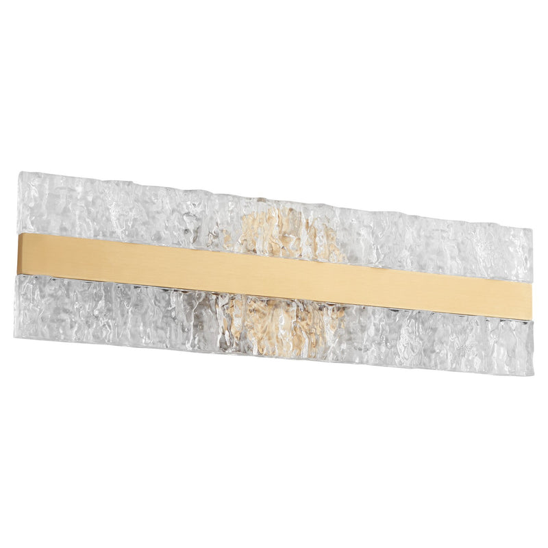 Quorum 3-420-40 LED Wall Sconce, Aged Brass