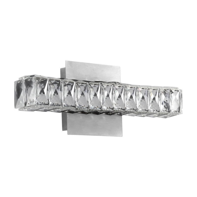Quorum 3-572-24 LED Wall Sconce, Satin Nickel