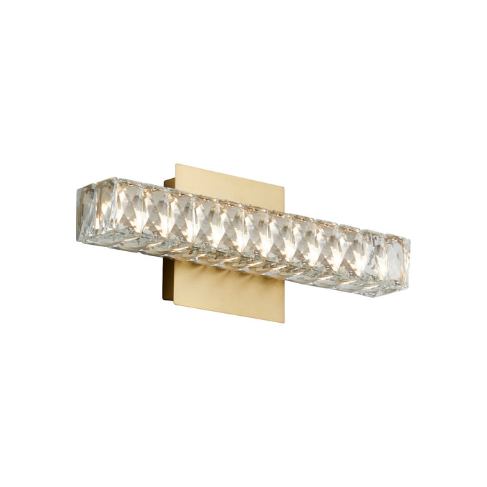 Oxygen 3-572-40 LED Wall Sconce, Aged Brass