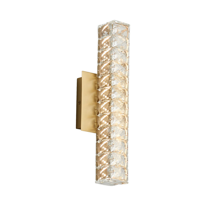 Oxygen 3-572-40 LED Wall Sconce, Aged Brass