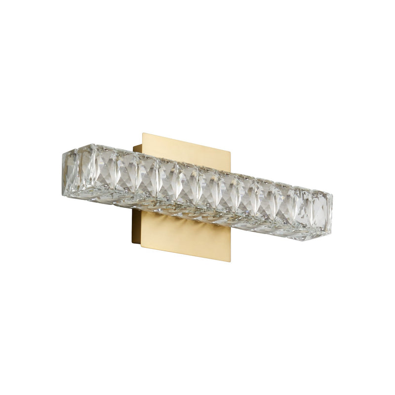 Quorum 3-572-40 LED Wall Sconce, Aged Brass