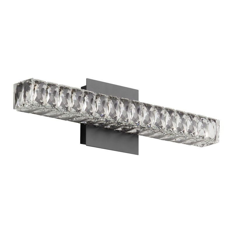 Quorum 3-573-15 LED Vanity, Black