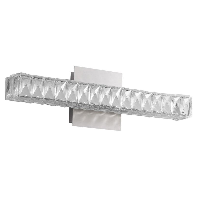 Quorum 3-573-24 LED Vanity, Satin Nickel