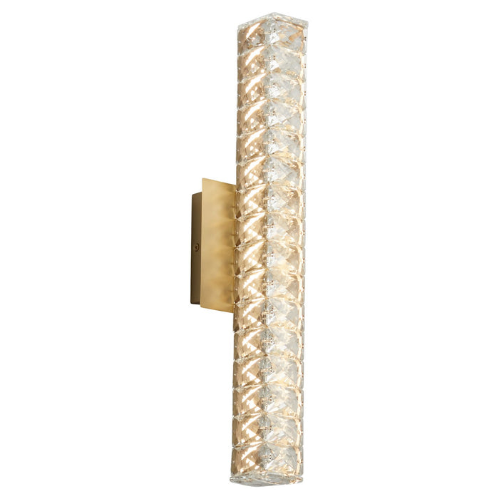 Oxygen 3-573-40 LED Vanity, Aged Brass