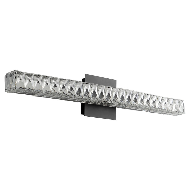 Quorum 3-574-15 LED Vanity, Black