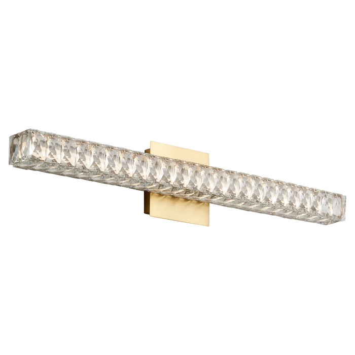 Oxygen 3-574-40 LED Vanity, Aged Brass