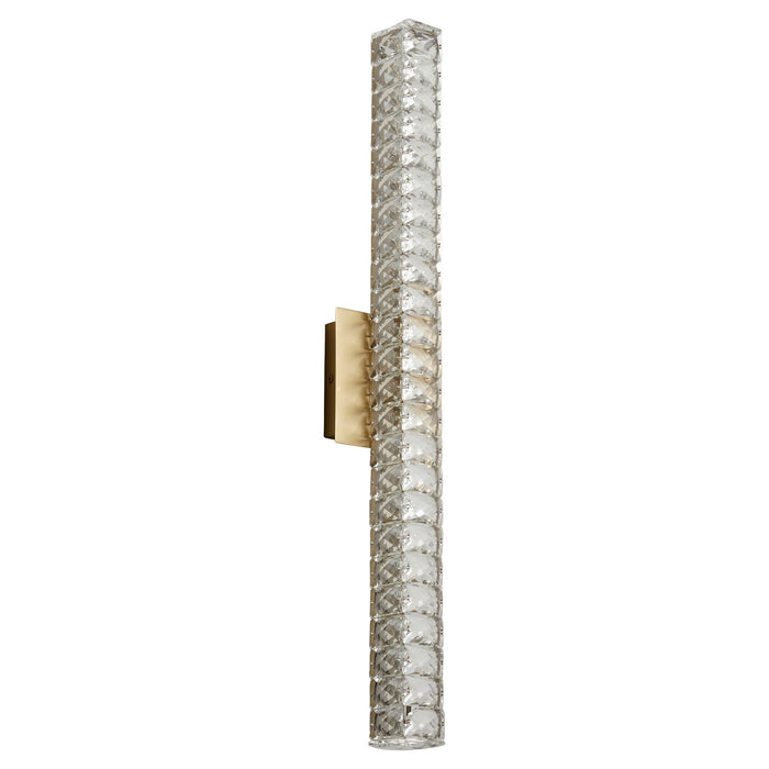 Oxygen 3-574-40 LED Vanity, Aged Brass