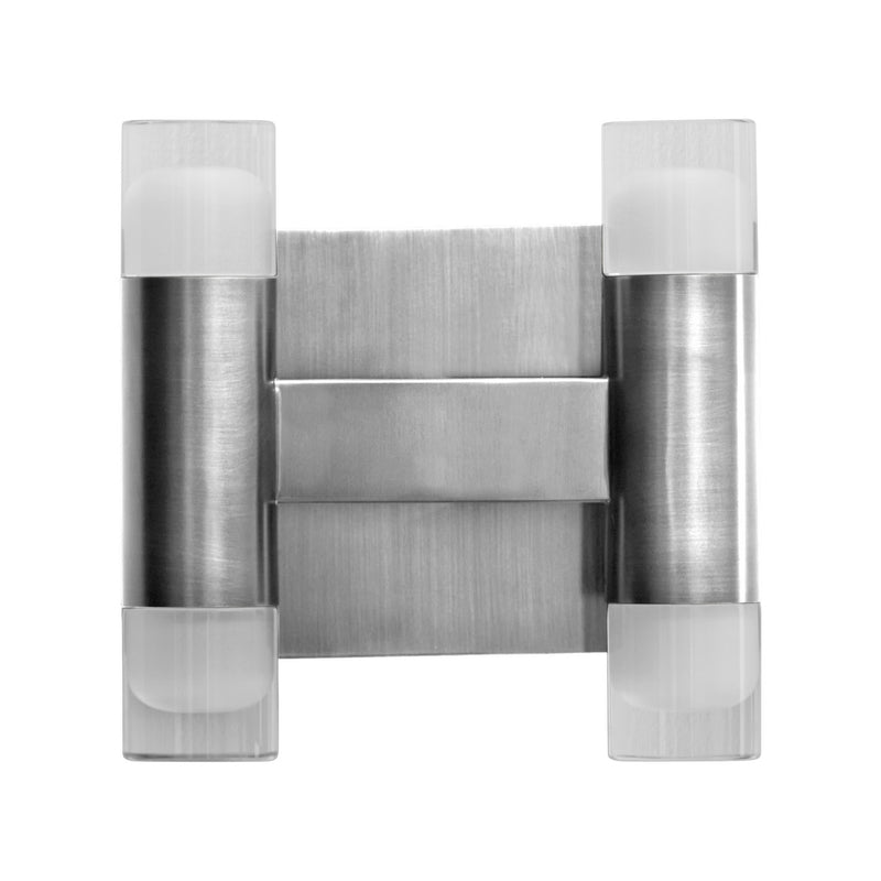 Quorum 3-595-24 LED Wall Sconce, Satin Nickel