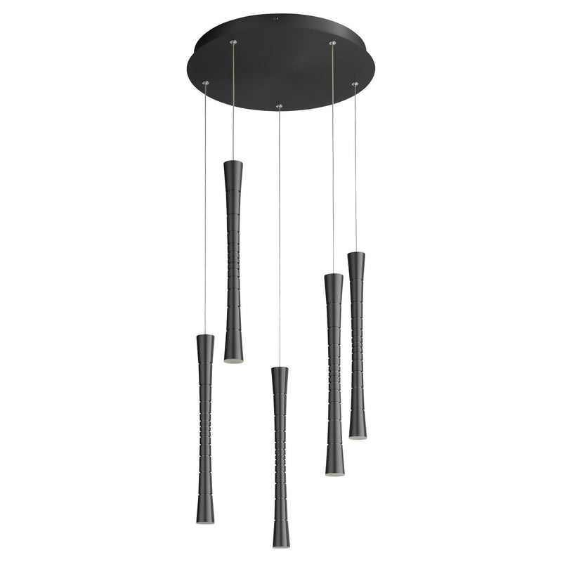 Quorum 3-6005-15 LED Pendant, Black