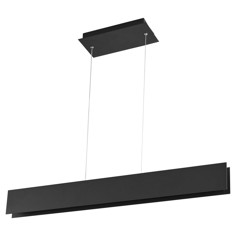 Quorum 3-6017-15 LED Pendant, Black