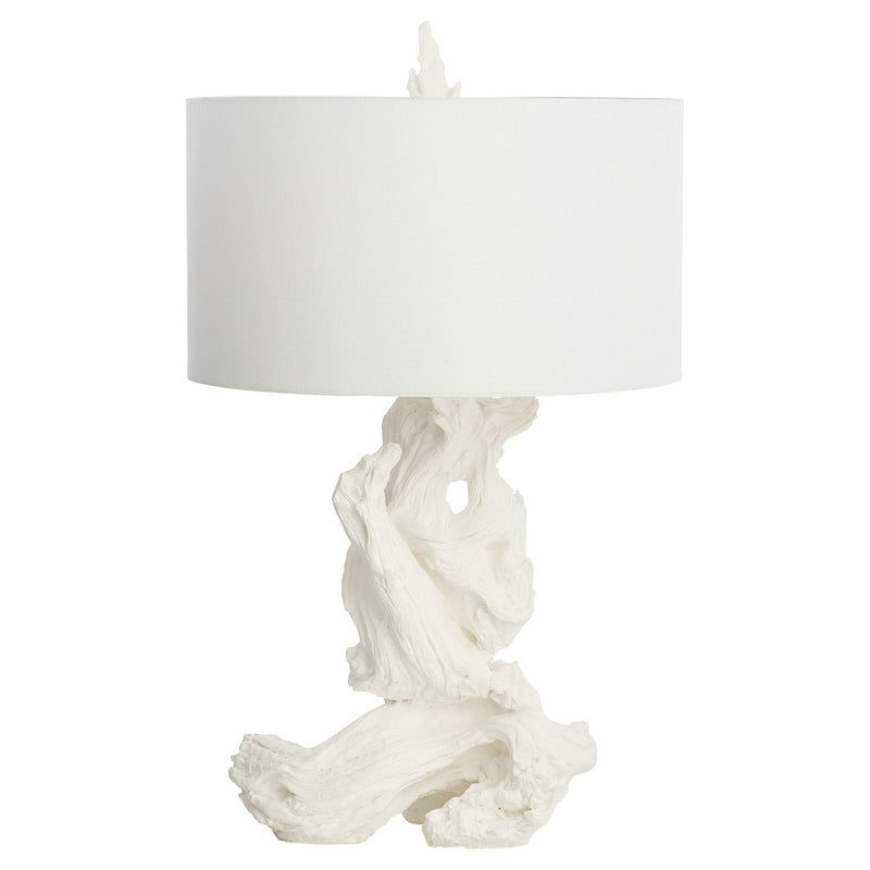 Cyan 11401 One Light Table Lamp, White