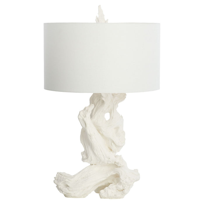 Cyan 11401 One Light Table Lamp, White