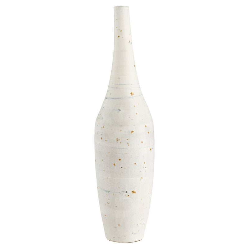 Cyan 11410 Vase, Off-White